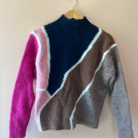 Sezane Bartolome Sweater Size Medium - Picture 3 of 4